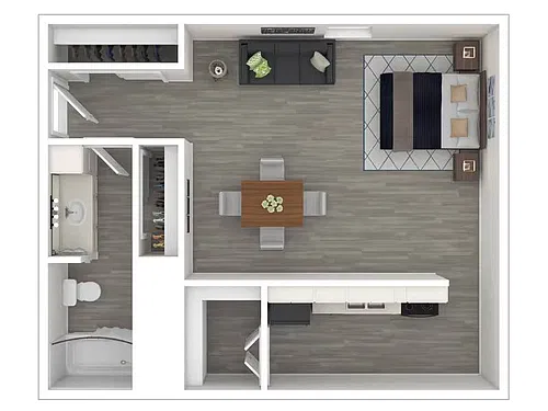 Floor plan 0X1