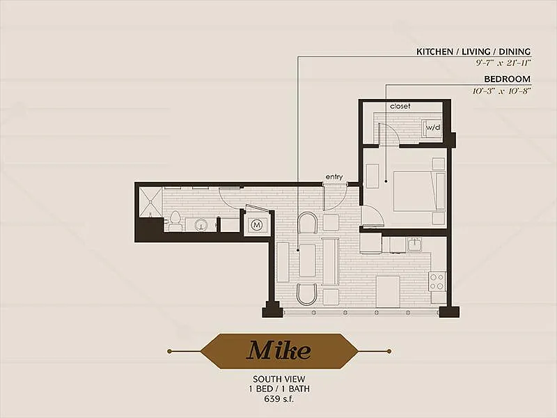 Floor plan Mike