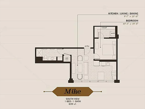Floor plan Mike
