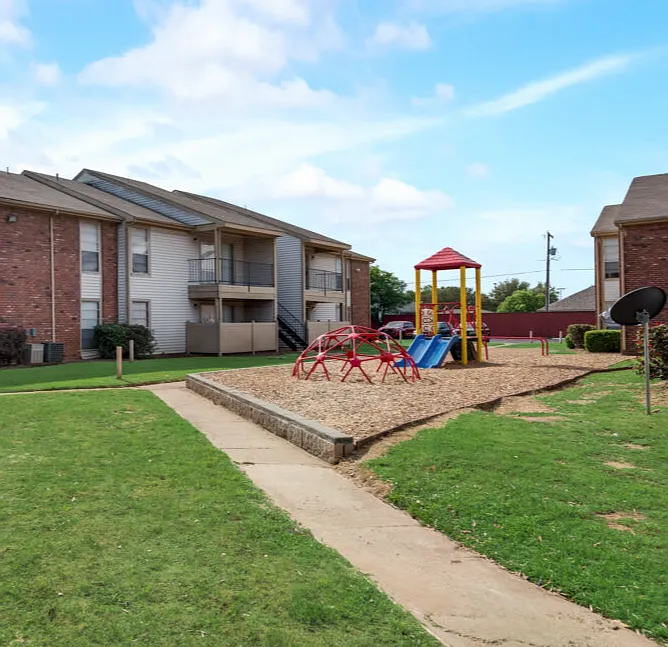 Enjoy outdoor fun with our community playground and beautifully maintained green spaces.