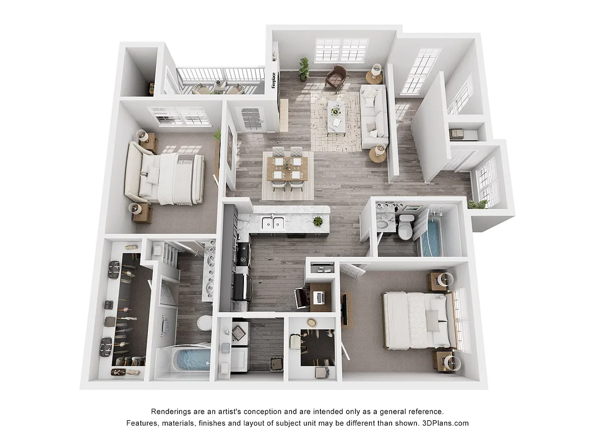 Floor plan B1