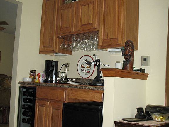 Wet Bar in Sitting Room In Master Bedroom Suite