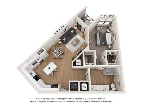 Floor plan A1