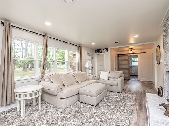 Family Room with Great Natural Light