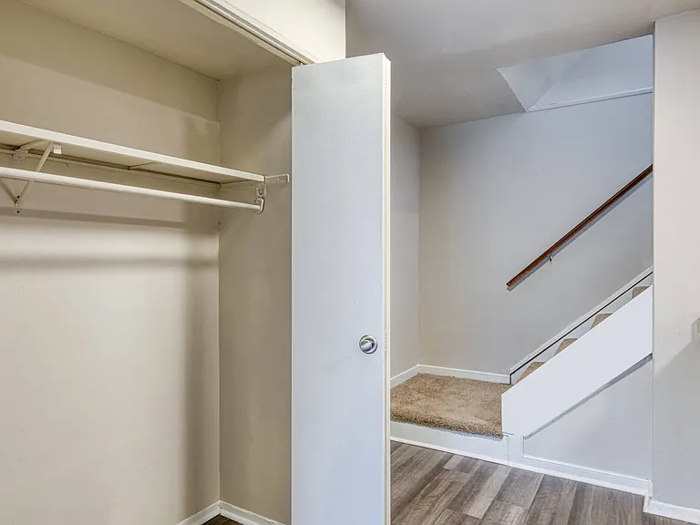 The closet in a Garden Unit