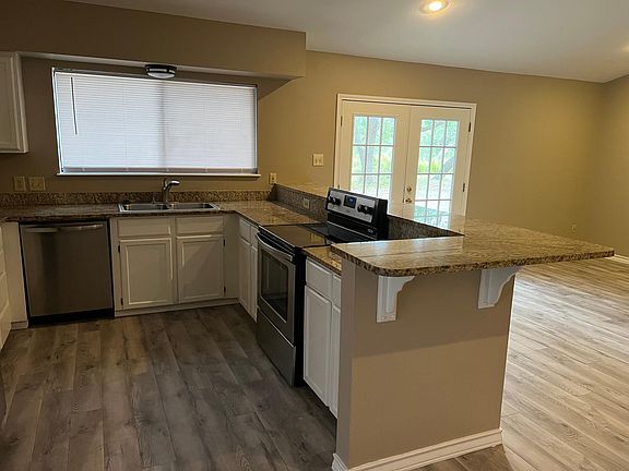 Open concept kitchen