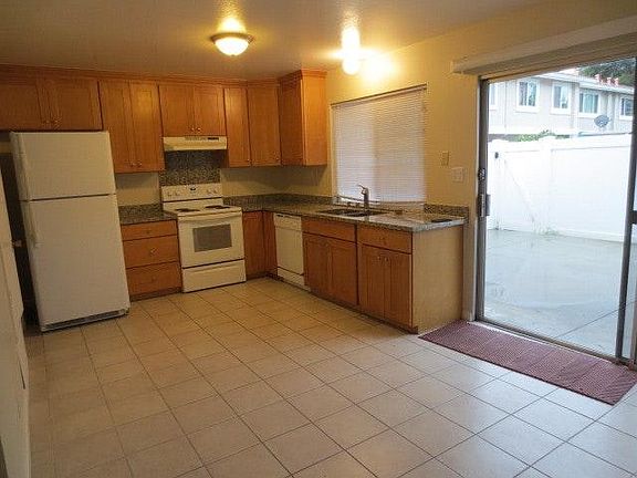 kitchen and dining area