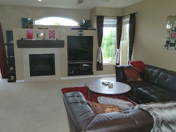 Living Area with Fireplace