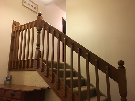 Stairs to second level