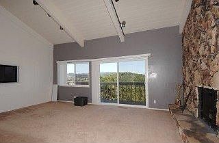 Living Room with Access to Deck