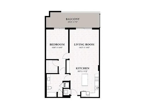 Floor plan A1E