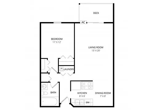Floor plan Hillcrest