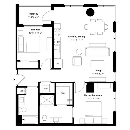 Floor plan B2