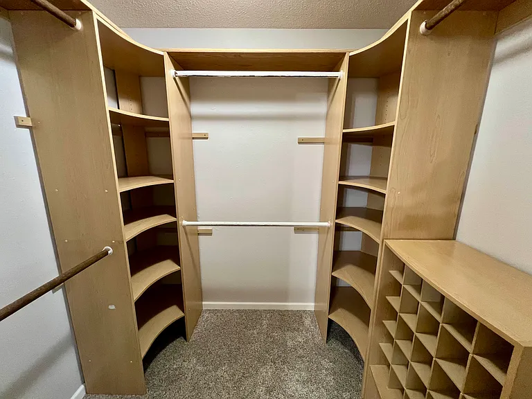 Upstairs Master Walk-In Closet