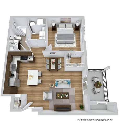 Floor plan Sandbar