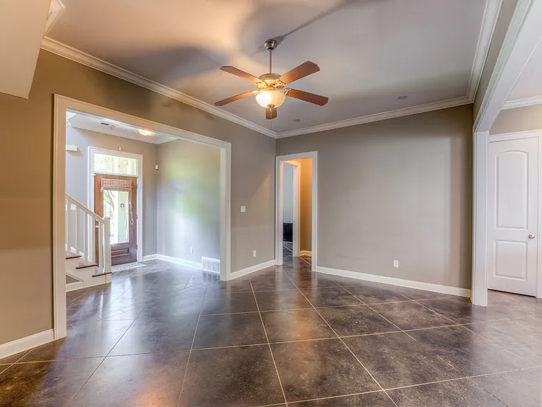 Living room looking towards foyer.