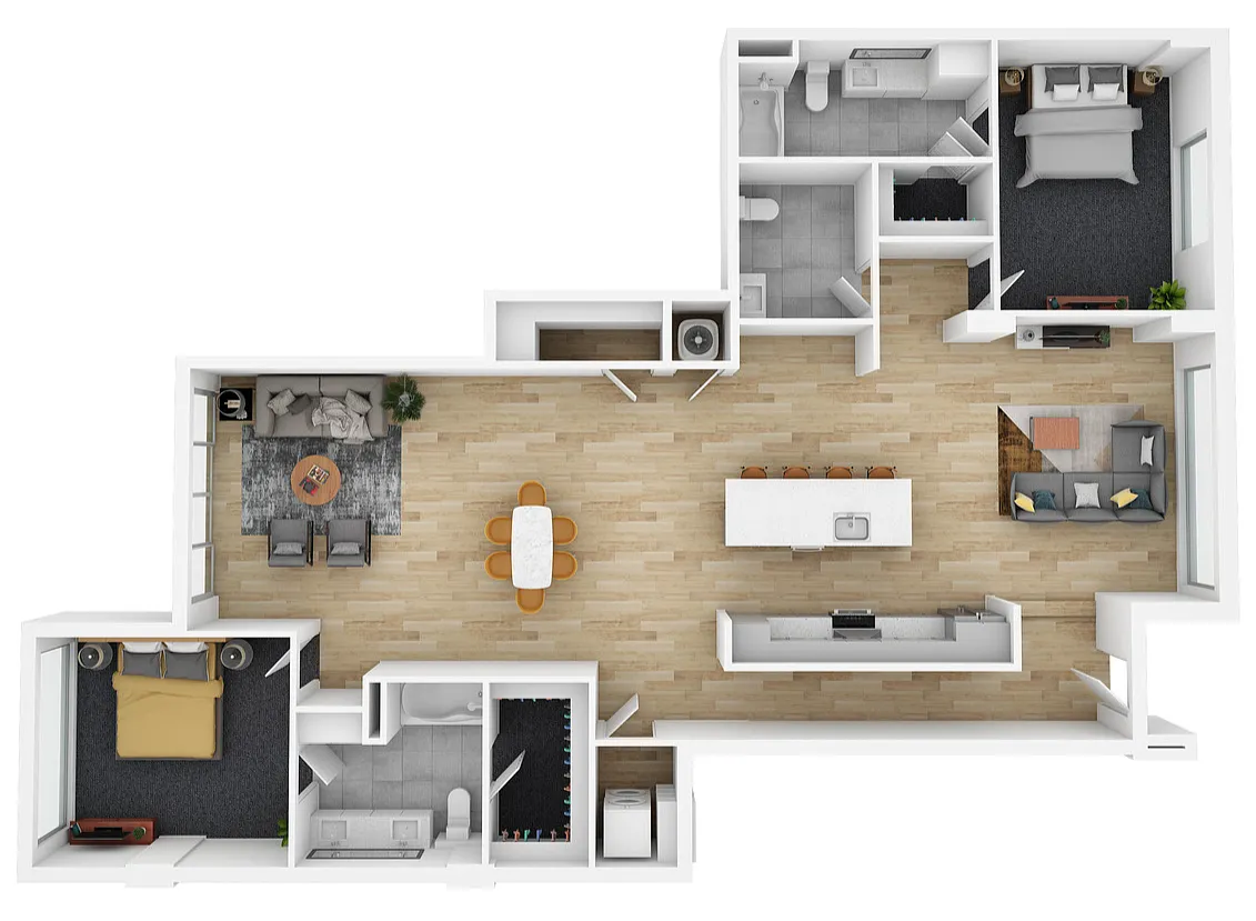 Floor plan LW1