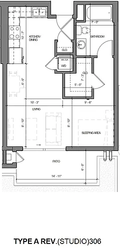 Floor plan Type A