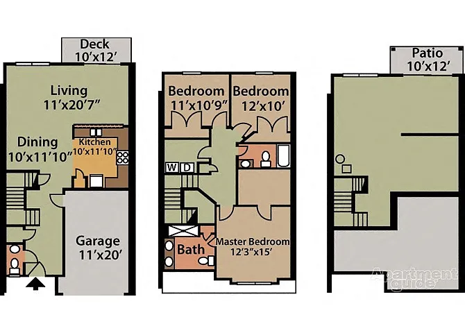 Floor plan Lavender Basement