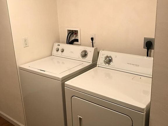 Washer and dryer