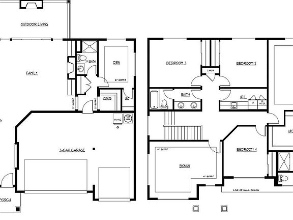 For illustration purposes only. Actual plans and specs may vary. 