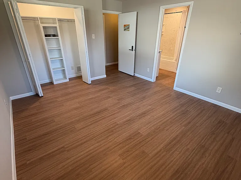 Alpine has all interior walls insulated, new ceiling fan, TV mount, and private bath.