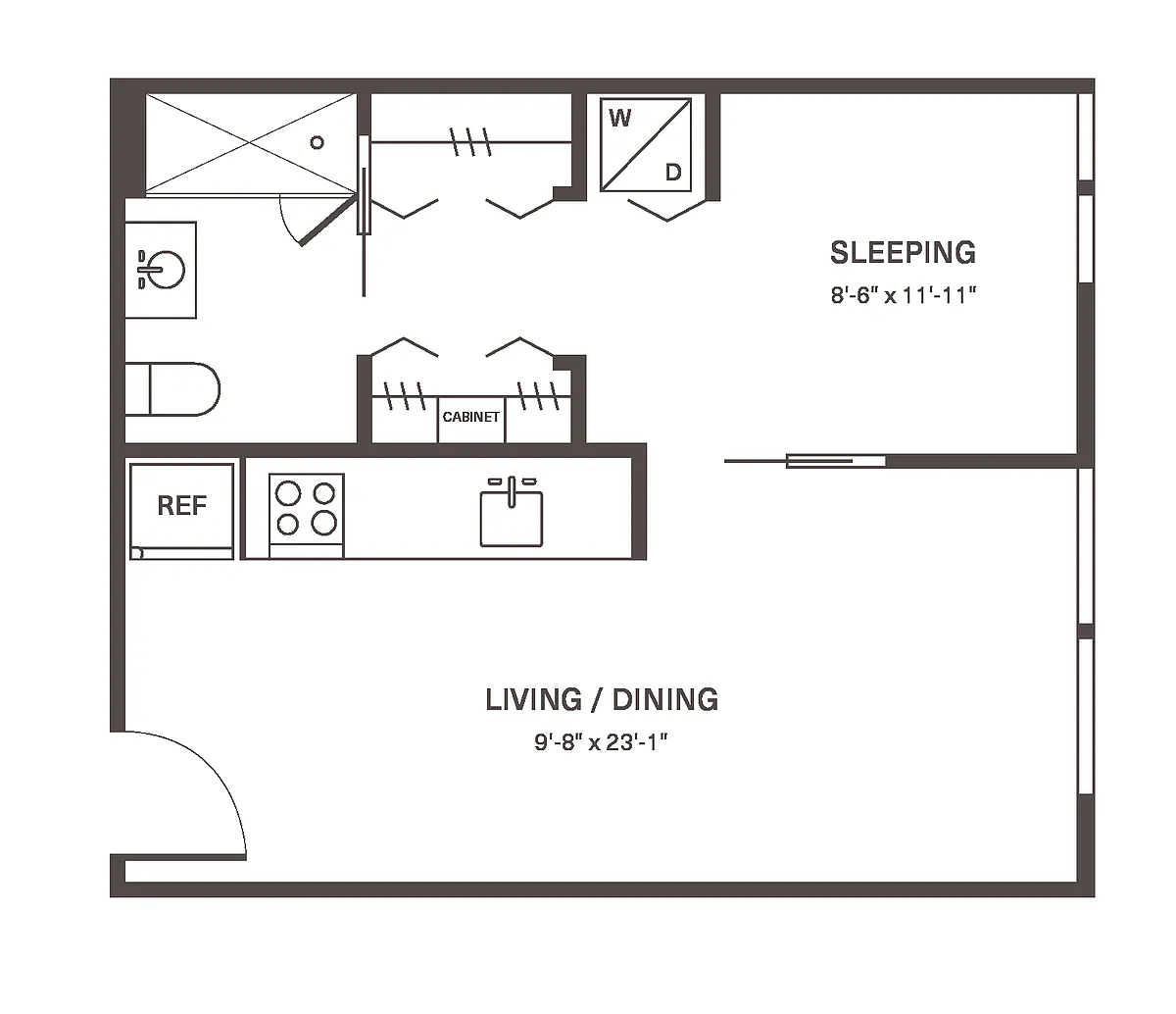 Floor plan M4B