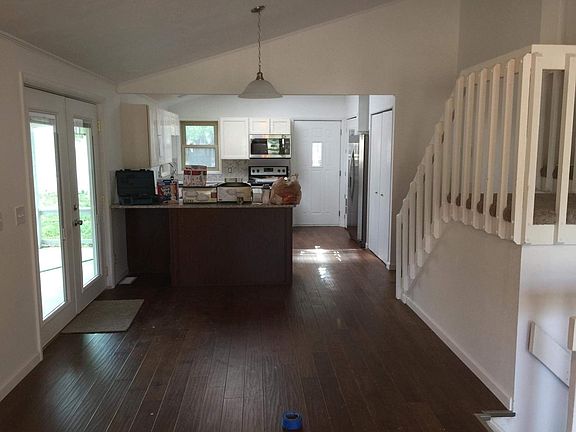Dining room. Off to the left is a small coat closet and to the right is some more space.