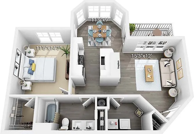 Floor plan A1 Legacy