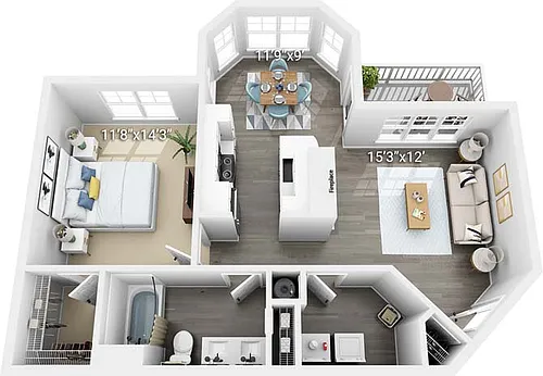 Floor plan A1 Legacy
