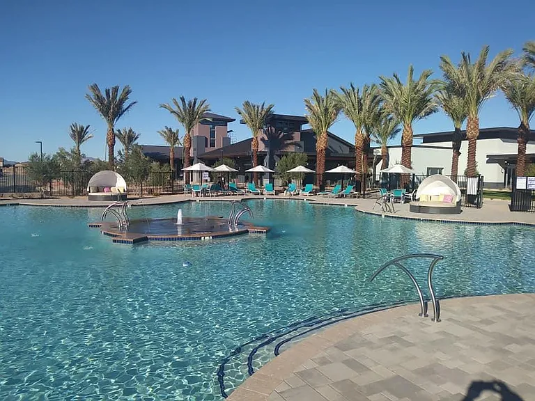 Cadence at Gateway Amenities - Resort Area and Large Pool