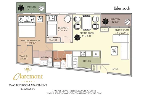 Floor plan The Edenrock