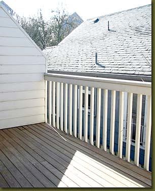 Nice Balcony! Just refinished