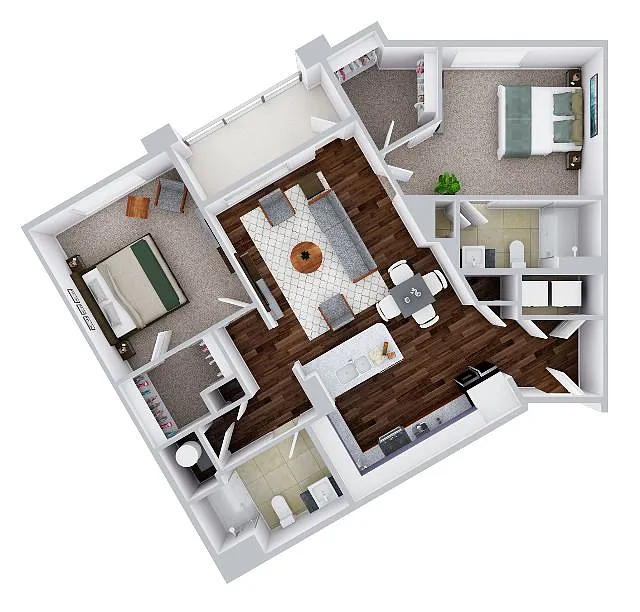 Floor plan Picasso "Deluxe"