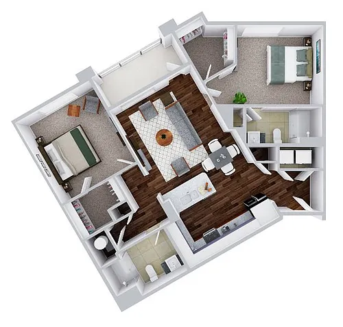 Floor plan Picasso "Deluxe"