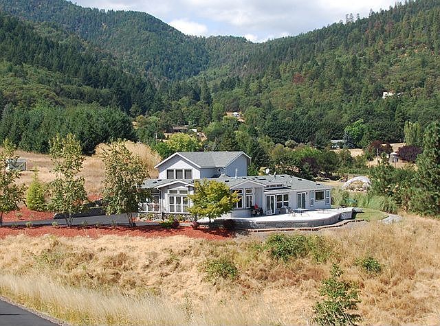 View from top of driveway