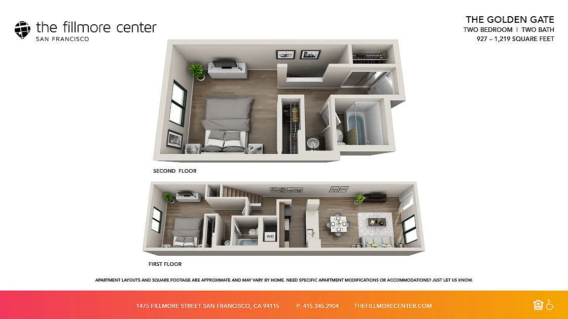 Floor plan The Golden Gate