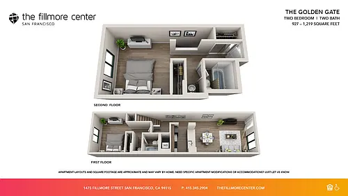 Floor plan The Golden Gate