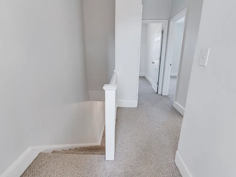 The flooring has been upgraded to luxury vinyl, and all carpet has been removed from the second floor.
