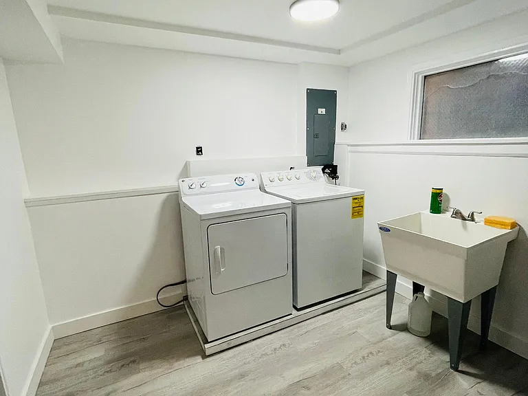 Laundry and Storage room