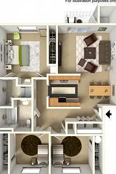 Vista Pointe Apartments in South Salem Oregon Comfortable Living Near Shopping and I5 — Photo 60