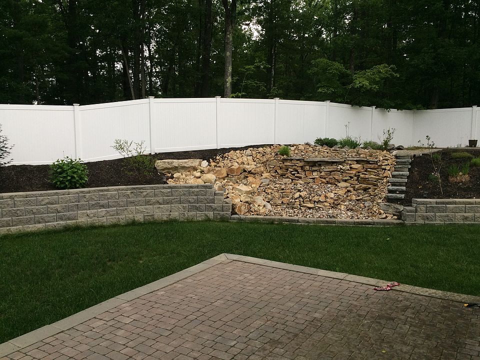 wster feature in the back yard