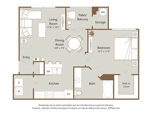 Floor plan A2R