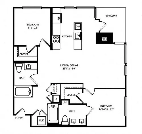 Floor plan Coral