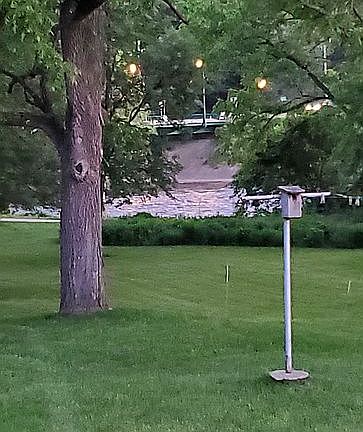 View of river from front