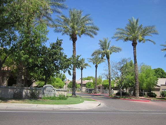 Front entrance to complex