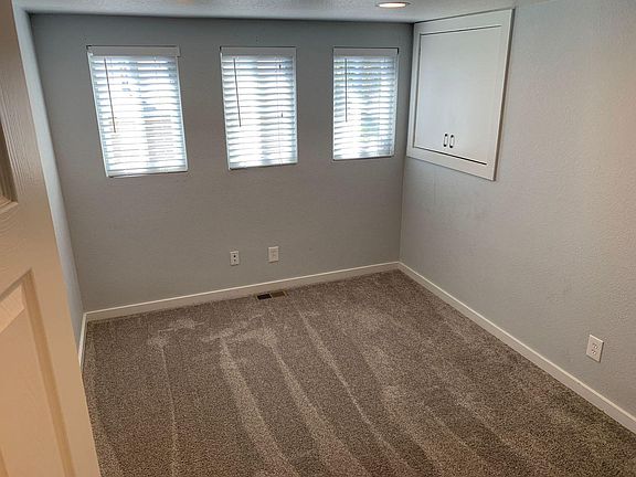 Bedroom 1 and storage area 
(full closet not pictured)