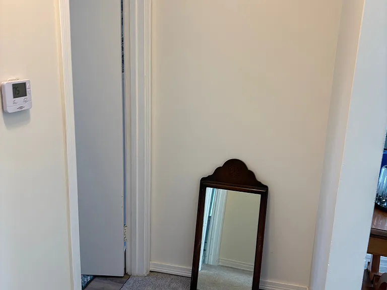 Hallway to Bedroom 2 & 3 - bathroom to the left