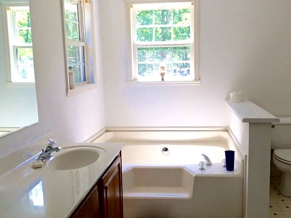 Garden tub master bath