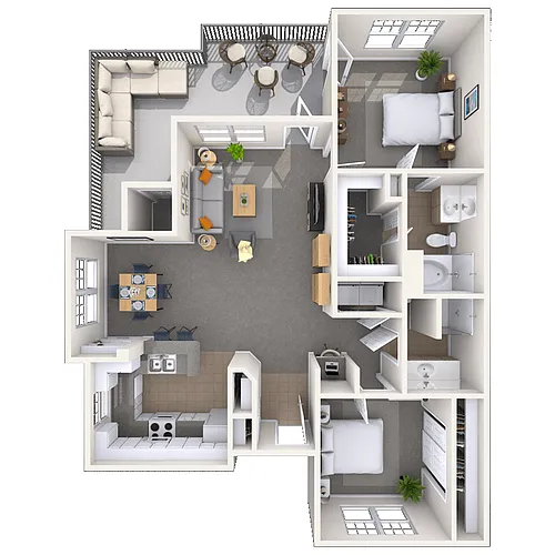 Floor plan Triple Creek